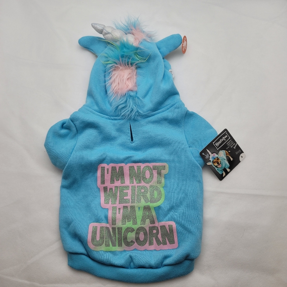 Bootique Unicorn Light-Up Dog Hoodie